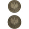 5 German Deutsche Mark 1980s vintage coin Germany