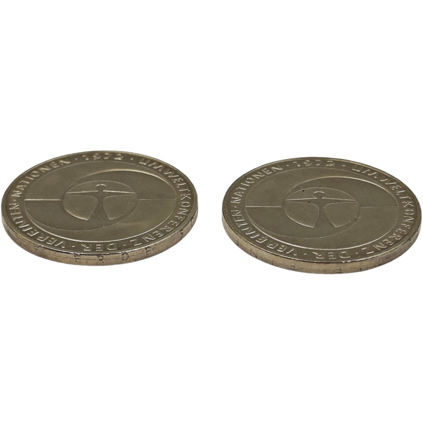 5 German Deutsche Mark 1980s vintage coin Germany